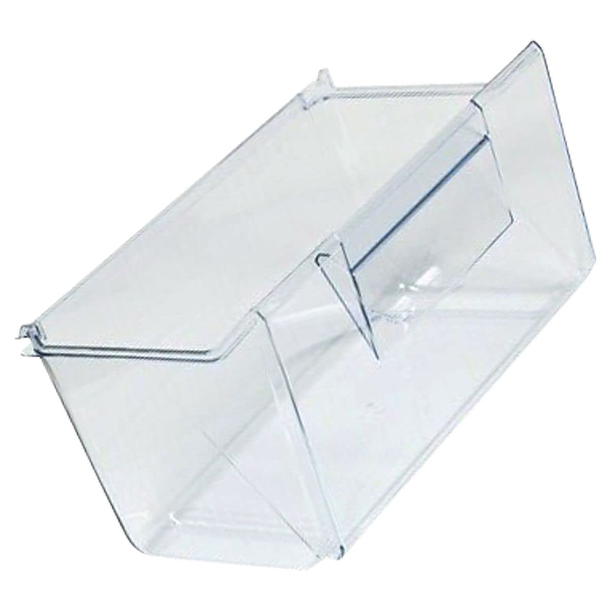 Šaldytuvo AEG, ELECTROLUX, JUNO, PROGRESS, JOHN LEWIS, DOMETIC, apatinis šaldiklio stalčius, 405x216mm, orig Holders for household refrigerators, drawers, shelves and other plastic details