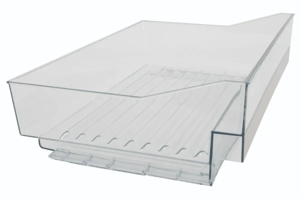 Šaldytuvo BOCH ,SIEMENS viršutinis daržovių stalčius,460 x 135 x 305 mm,orig. Holders for household refrigerators, drawers, shelves and other plastic details