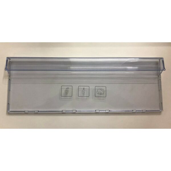Šaldytuvo ARCELIK / BEKO,BOOMBERG daržovių stalčiaus priekinė panelė Holders for household refrigerators, drawers, shelves and other plastic details