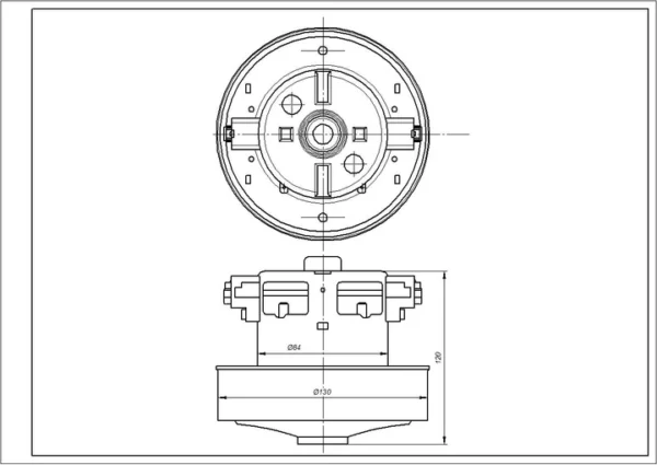 Dulkių siurblio AEG ELECTROLUX variklis.PY-32-5 MOTOR,PY-32-5 2200W Vacuum cleaner motors batteries battery chargers