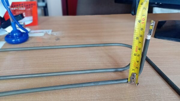 Kaitinimo elementas 1600W, plotis 247mm, ilgis 376mm, aukštis 100mm vamzdelio diametras 6 mm Heating elements for refrigerators for washing machines for industrial kitchen equipment, etc.