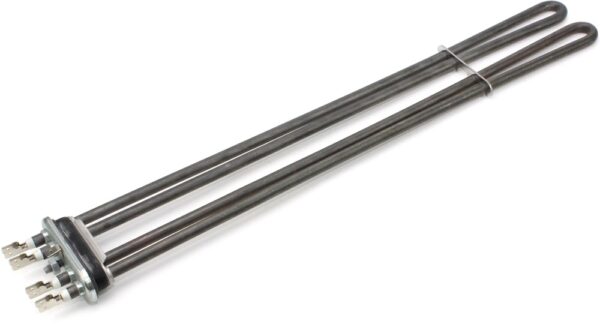 Pramoninis 6 kW, 220V, ilgis iki skardelės 450mm ir 440mm, vandeninis Heating elements for refrigerators for washing machines for industrial kitchen equipment, etc.