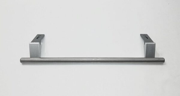 Rankena šaldytuvui Liebherr, 364mm atstumas tarp tvirtinimų, visas ilgis - 455mm, sidabrinė-plieninė, alternatyva - Image 4
