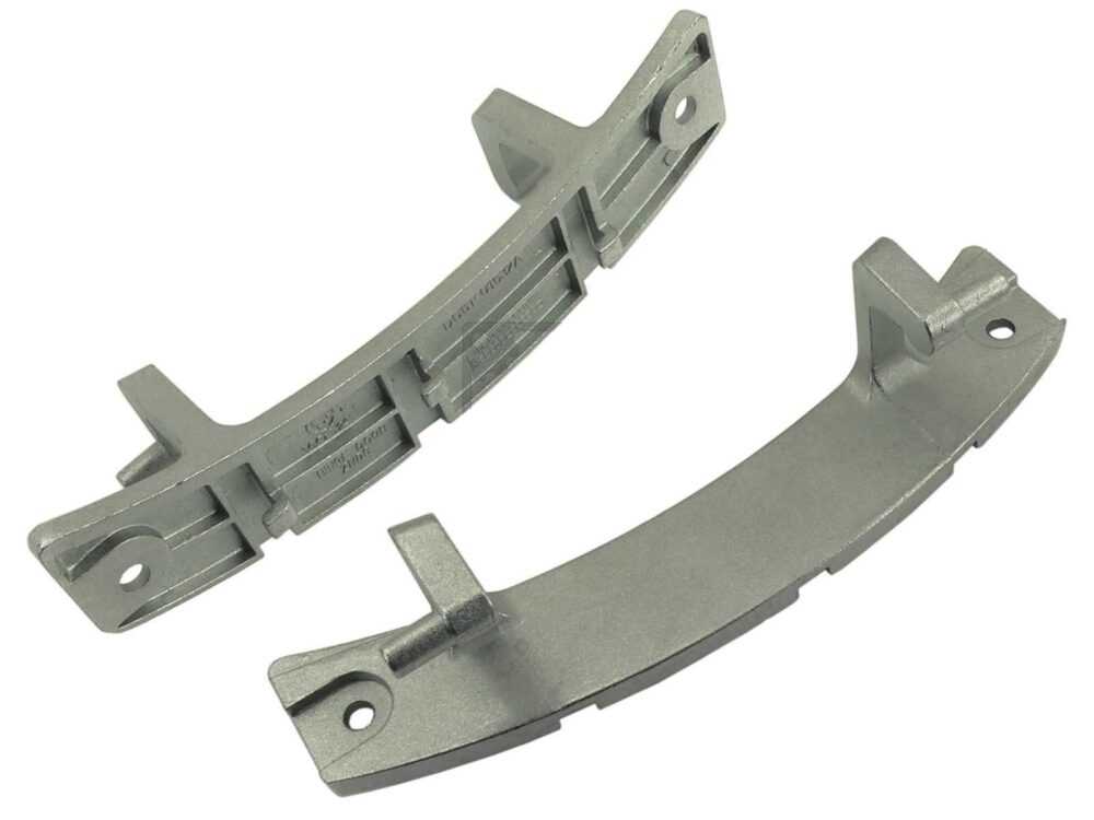 Durų vyris SAMSUNG, visas ilgis 149mm, tarp fiksavimo skylių – 129mm Washing machine door hinges