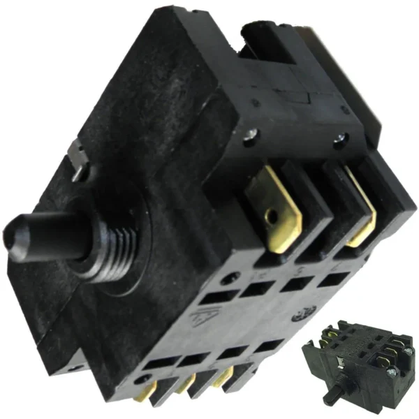 Jungiklis GORENJE, MORA, 4210,4220, 4260, 4165, 9901021, 120990, 479855, 7 pozicijos Switchers for electric stoves,switches taimers