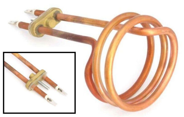 Boilerio kaitinimo elementas TATRAMAT 5106/6 – 2000W aukštas (nuo teno apatinės dalies iki flanšo viršutinės dalies, aukštis 160mm) Heating elements for boilers