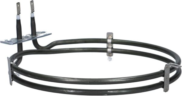 Elektinės  orkaitės WHIRLPOOL/INDESIT apvalus  grilio tenas.Galia: 2000W, Flanšo ilgis: 70mm, Flanšo plotis: 22mm, Išorinis skersmuo: 190mm, Vidinis skersmuo: 177mm, Atstumas sujungimai: 25mm Heating elements for electric stove ovens, round
