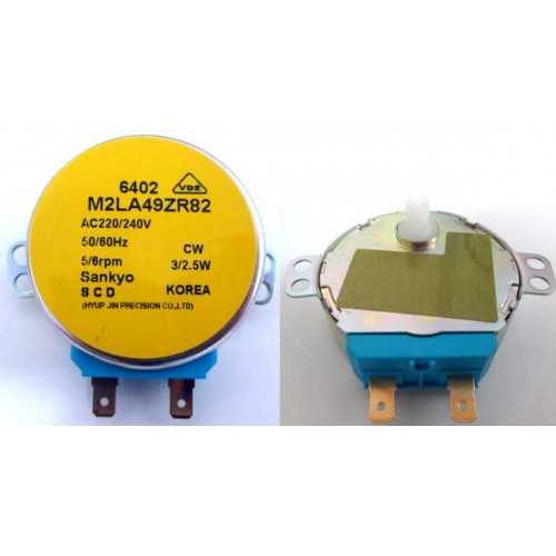 Šaldytuvo SAMSUNG NO-FROST sklendės varikliukas, 5/6rpm, 3/2,5W, 220/240V AC, orig. Automotive parts of refrigerated freezers for domestic industrial refrigeration equipment
