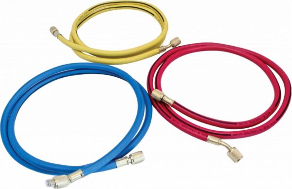 Užpildymo šlangų komplektas 3 x 1,5 m (60), 1/4 SAE Filling hoses