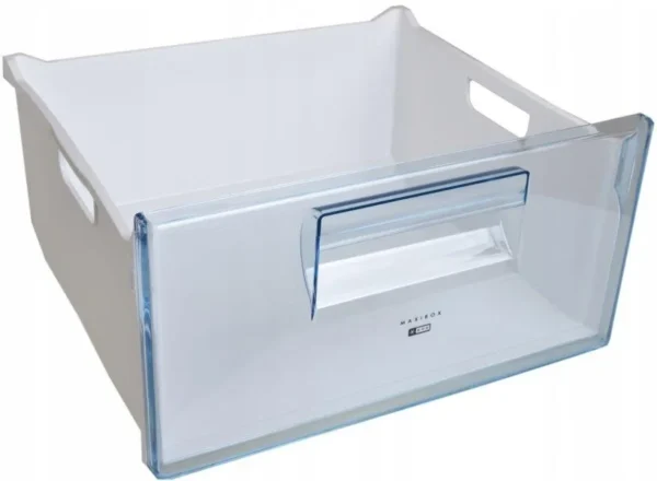Šaldytuvo AEG, ELECTROLUX vidurinis šaldiklio stalčius,440x405x225mm,orig. Holders for household refrigerators, drawers, shelves and other plastic details