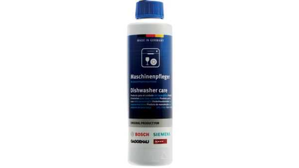 Indaplovių BOSCH/SIEMENS priežiuros valymo skystis, 250ml Chemicals for the chemical maintenance of household appliances Lubricant, etc.