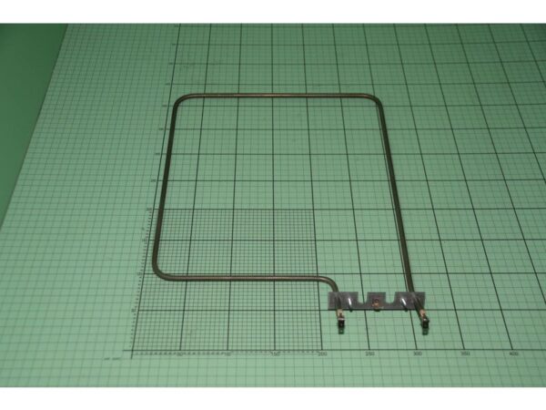 Kaitinimo elementas AMICA 900W, plotis 298mm, ilgis iki skardelės 332mm, skardelės 150x20mm Heating elements for ovens