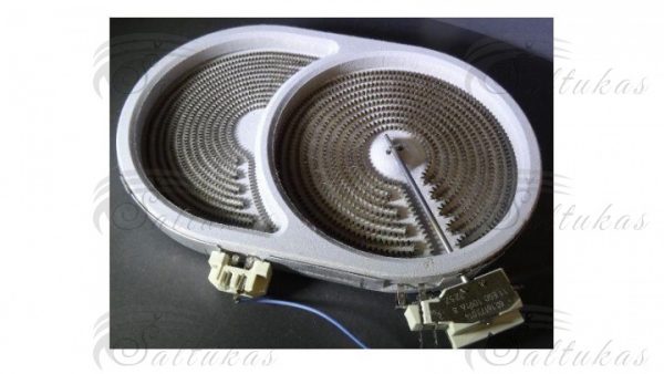 Kaitvietė keramikinė EGO 10.57415.652 , 2800W/1800W, Ø285mm Hotplate elements for electric stoves