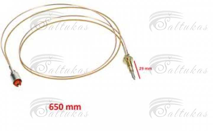 Termopora su laidu SMEG L=650mm Thermocouples of gas stoves