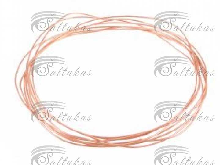 Capillary tube CU – 1.25mm x 2.6mm, (price 1m) Automotive parts of refrigerated freezers for domestic industrial refrigeration equipment