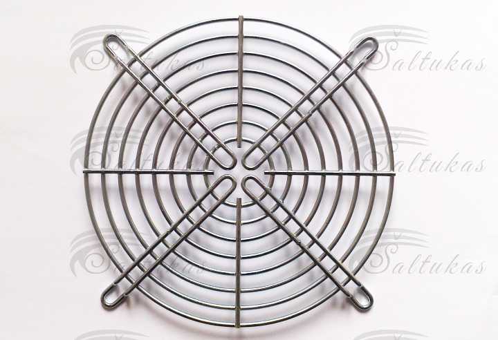 Grotelės ventiliatoriui pritvirtinti, matmenys (216/175/11) ventiliatoriaus d=175mm, H=11 Grille for industrial refrigerators to fix the fan