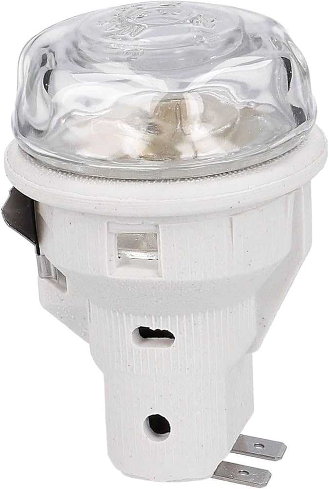 Lamp E14, 25W with housing and glass, MASTERCOOK, FAGOR, HANSA, AMICA, orig. Led-backlight caps for electric stoves, microwave ovens and refrigerators, etc.