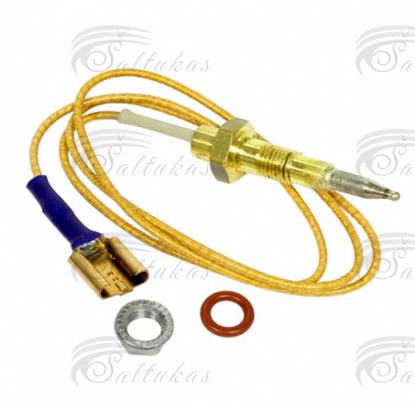 Termopora. 1981316 SP HOB THERMOCOUPLE+NUT+O.R. 520MM Thermocouples of gas stoves