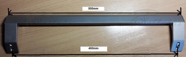 Refrigerator handle, the distance between the mounting holes 460mm Automotive parts of refrigerated freezers for domestic industrial refrigeration equipment