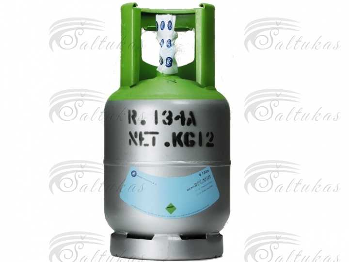 Freonas R134A, 12,00kg, (kaina parašyta be taros) su tara +40 eurų Refrigerants and lubricants