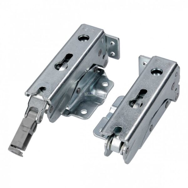 Built-in refrigerator LIEBHERR, MIELE, AEG, ELECTROLUX, PRIVILEG, door hinge set, 2 pcs. (for one door), with an additional fixation for fixing the shock absorber, orig. - Image 3
