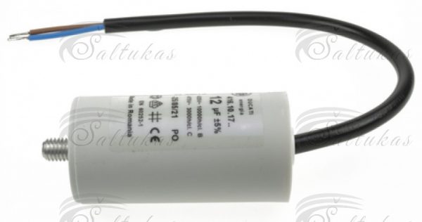 Kondensatorius 12µF (mikrofaradai), 450-500V, SC1170 Capacitors