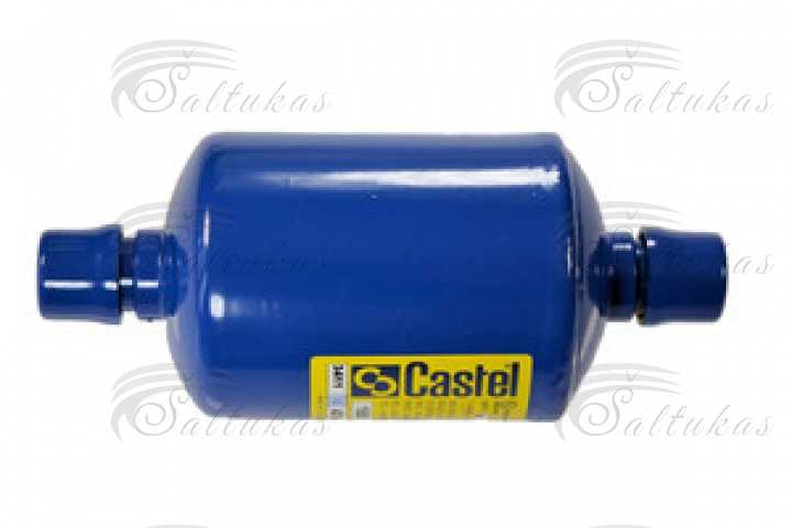 Filter CASTEL 4216/3, 163, 3/8” SAE, screwed Filters for industrial refrigerators, their nuts