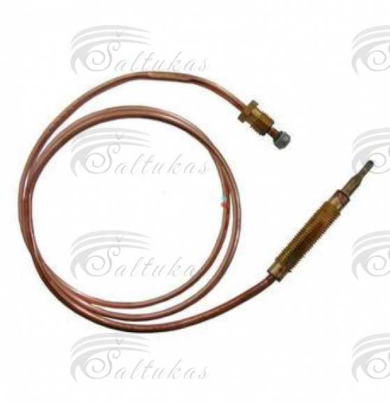 Dujinės viryklės apsauginė termopora, M 8 x 1, 760mm (50050) Thermocouples of gas stoves