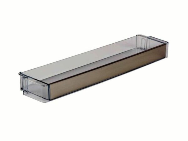 Refrigerator BOSCH, SIEMENS door shelf 427x45mm middle. Automotive parts of refrigerated freezers for domestic industrial refrigeration equipment