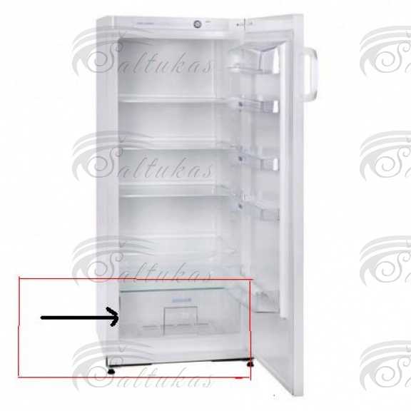 Šaldytuvo SNAIGĖ daržovių stalčius (apatinis), 490x320x200mm, C29SM, C31SM modeliams Holders for household refrigerators, drawers, shelves and other plastic details