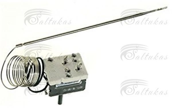 Thermostat for stove, 55-285°C, 220V, EGO, BEKO, BLOMBERG, BELLING, 2 contacts,1000mm capillary