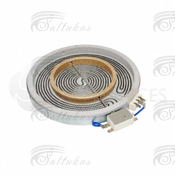 Kaitvietė keramikinė  2220/750W, išorinis Ø230mm Hotplate elements for electric stoves