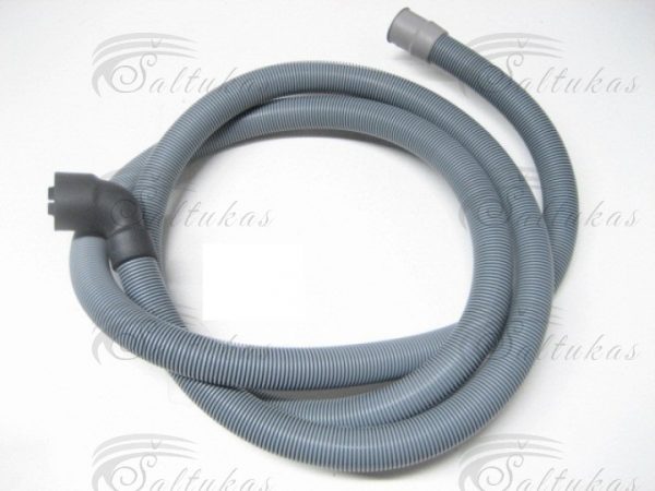 Skalbimo mašinos išpylimo žarna AEG, ELECTROLUX, ZANUSSI,  21x31mm diam., 2 metrų Hoses for washing machines, dishwashers and accessories thereof, lintels, gaskets