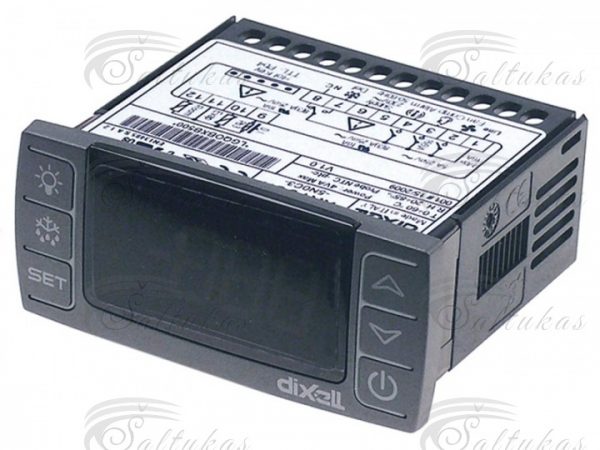 Electronic control control Dixell XR70CX, 230V, 16A Control regulators and thermocouple for industrial refrigerators
