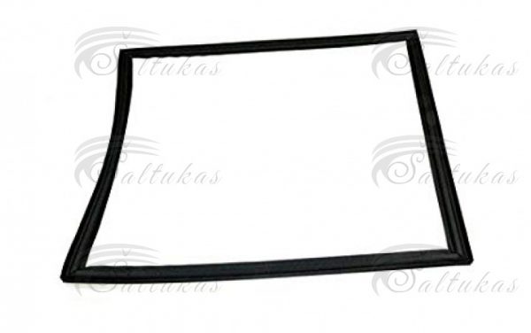Šaldytuvo AEG, ELECTROLUX, ZANUSSI durų tarpinė, šaldiklio dalies, 563x670mm, juoda,orig. Gaskets for refrigerator doors, etc.