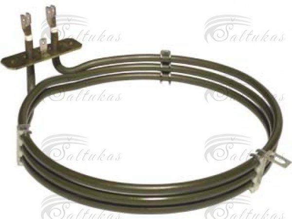 Elektroninės viryklės kaitinimo elementas CANDY, DE LONGHI  2500W,  Ø191mm, vidinis  Ø75mm, skardelės 70 x 22mm Heating elements for electric stove ovens, round