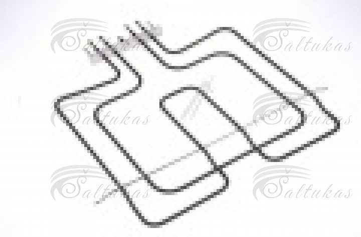 Elektrinės orkaitės WHIRLPOOL/INDESIT,IKEA,BAUKNECHT viršutinis tenas 1600w ,  500 947 89 OBU B40 W modeliams ir kt. Heating elements for ovens