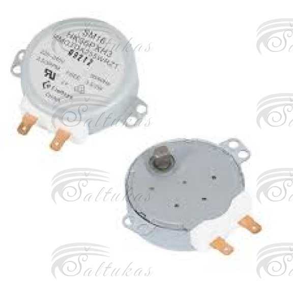 Mikrobangų krosnelės varikliukas SHARP, WHIRLPOOL, MIELE, SM16, HK36M2H3, 220V, 3,5/3W, 2,5/3RPM Microwave oven motors