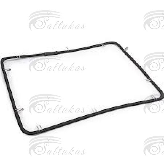 Orkaitės BOSCH, SIEMENS, NEFF durų tarpinė, su pirolizės funkcija, 485x370mm Gaskets for ovens,stove doors ,sealing rubbers