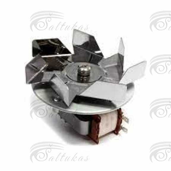 Fan for oven,SMEG,WHIRLPOOL/INDESIT, axle length A = 12mm (distance between the housing and the impeller), 32W Oven fans grill motors and wings