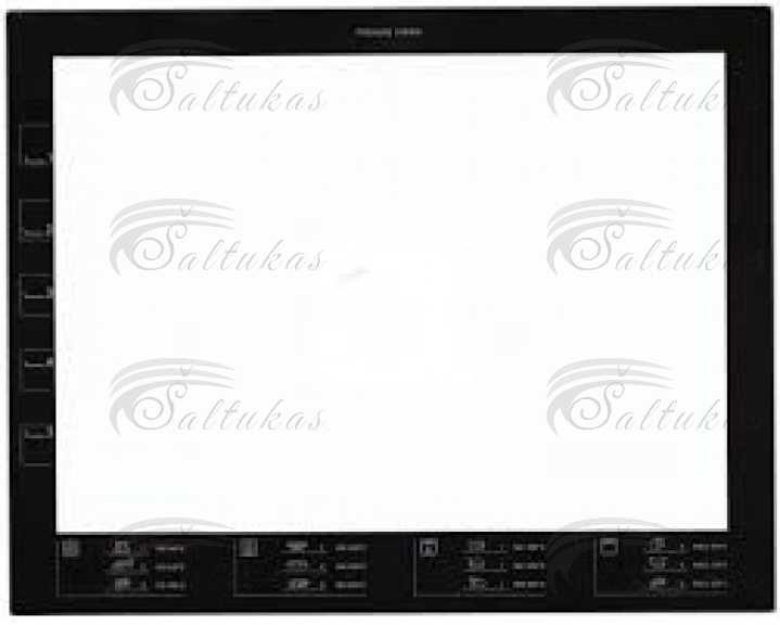 Orkaitės AEG, ELECTROLUX vidinis durų stiklas (su šilkografija), “Pyroluxe System” (su pirolizės funkcija), 504x397x4mm,orig, Oven door glazing ,hob glassceramic surfaces