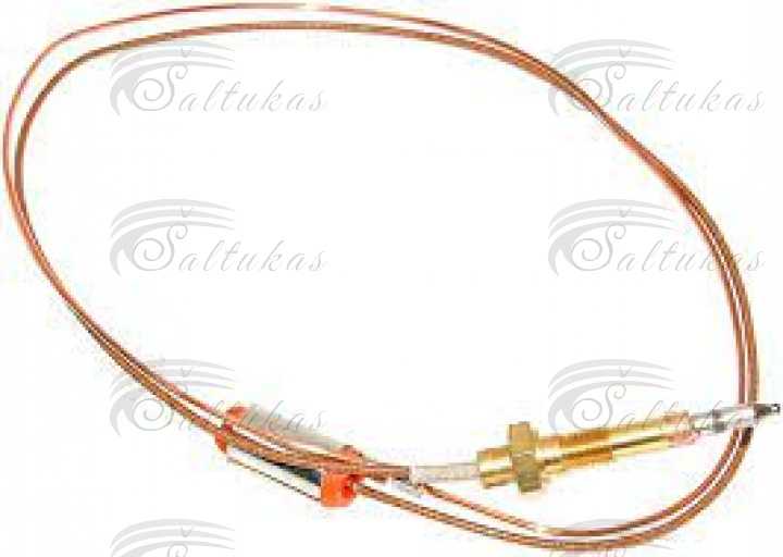 Dujinės elektrinės viryklės WHIRLPOOL/INDESIT,SMEG termopora 400mm,ilgis.THERMOCOUPLE L400MM Thermocouples of gas stoves