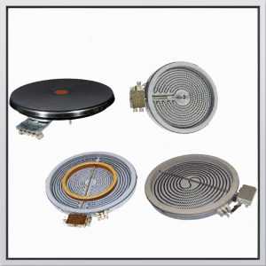 Hotplate elements for electric stoves
