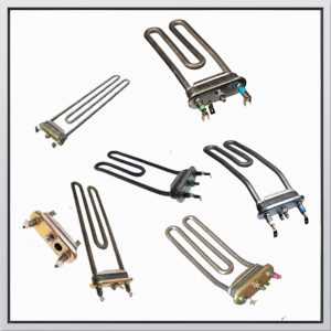 Heating elements for washing machines