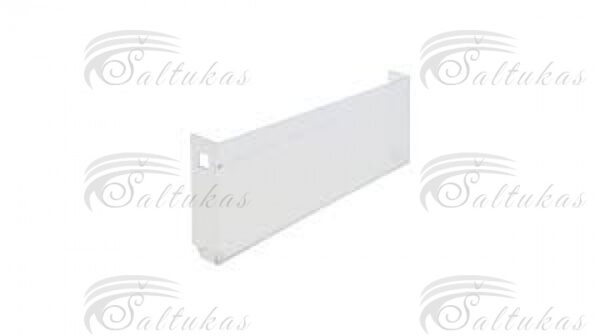 Šaldytuvo BOSCH, SIEMENS daržovių stalčiaus priekis 453 x 165 x 45 mm Holders for household refrigerators, drawers, shelves and other plastic details