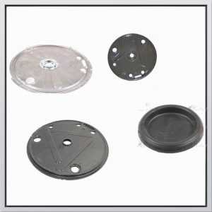 Lids for washing machine tanks