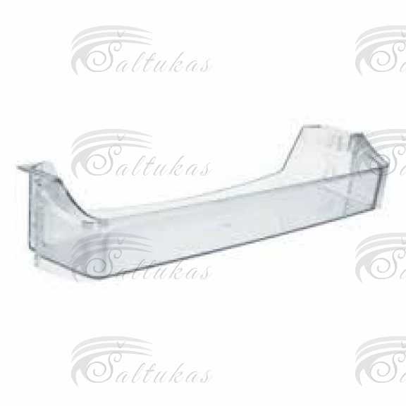 šaldytuvo WHIRLPOOL/INDESIT durų vidurinė lentynėlė  ilgis440x65mm Holders for household refrigerators, drawers, shelves and other plastic details