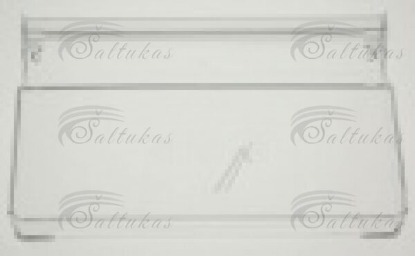 Šaldytuvo SAMSUNG,RS7778FHCSL/EF, šaldiklio stalčius priekis Holders for household refrigerators, drawers, shelves and other plastic details