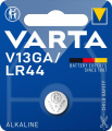 Baterija VARTA, LR44/V13GA, 1,5V, 125mAh, (Al-Mn), 5,4×11,6mm Silicone adhesives insulation battery batteries Bearded,epilators, etc.