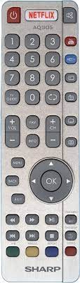 TV SHARP remote original Parts of TVs, gate air controls, etc.